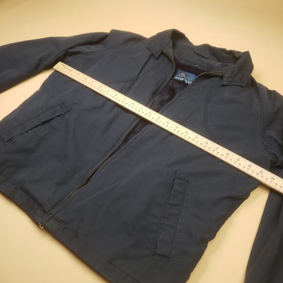 Vintage Jack Nicklaus Gleneagles Jacket Fur Line Golf Zip Up Jacket Mens XL 40R - Picture 8 of 10